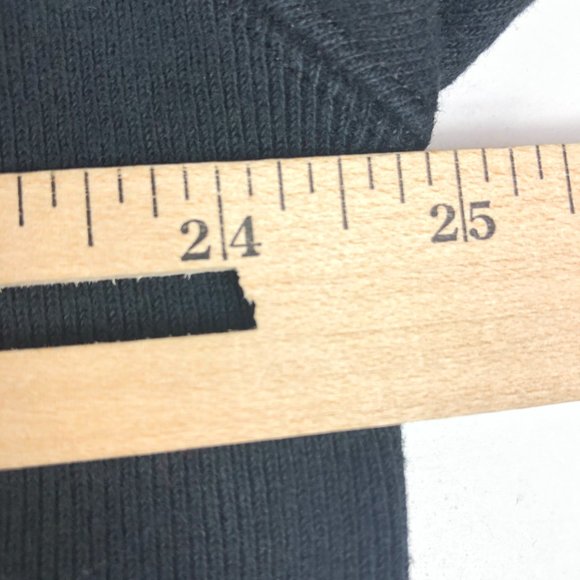 Y2K Champion Reverse Weave Sweatshirt Men's Large Black Faded Pullover Hoodie - Picture 13 of 13